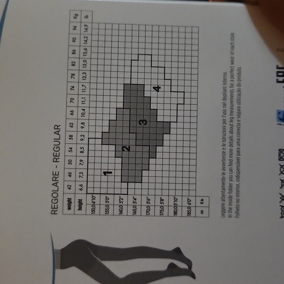 Secretary stocking 3 pair in box NEW - Picture 3 of 4